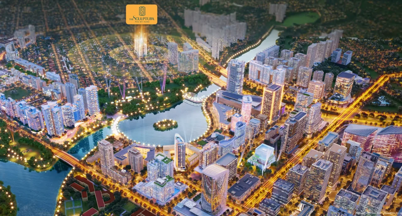 Vị trí The Sculptura hưởng lợi từ Phú Mỹ Hưng 2.0